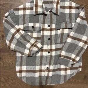 Plaid Flannel Jacket